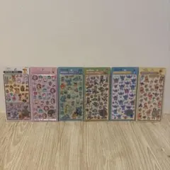 早い者勝ち★ディズニーボンボンドロップシール6種類