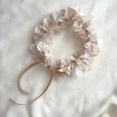 リボンクラウン ベビークラウン 花冠 47㎝ ヘッドドレス