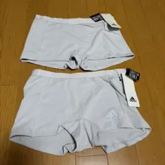 新品　アディダス ジュニア　ハーフショーツ　160cm 2枚セット