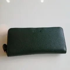 BARCOS ダークグリーン 長財布