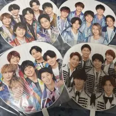 WEST. 集合うちわ　4枚セット　カウコン