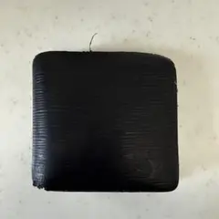 LOUIS VUITTON エピ 二つ折り財布 ブラックのサムネイル
