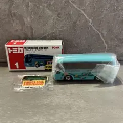 新品未使用 トミカ 三菱ふそう エアロクイーン　1 バッチ付き　ミニカー　バス