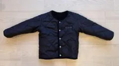 Columbia キッズジャケット 黒 キルティング リバーシブル　110