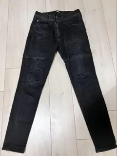 AZUL by MOUSSY ブラック スキニーパンツ M