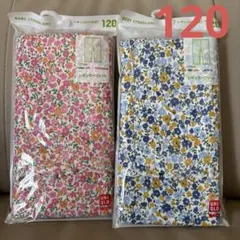 UNIQLO 花柄　レギンス　2枚セット