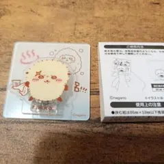 ちいかわ アクリルシーンクリップ ラッコ先生 ナガノ ハチワレ うさぎ