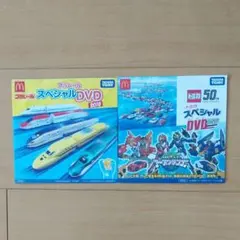 【未開封】ハッピーセットDVD トミカ＆プラレール２枚セット