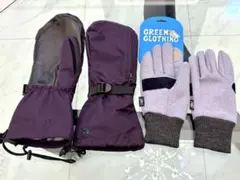 GREEN CLOTHING（グリーンクロージング） ミトングローブ　セット　M