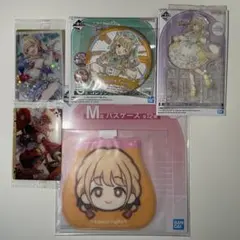 一番くじ　ウエハース　藤田ことね　アクスタ　缶バッジ　パスケース　カード　学マス