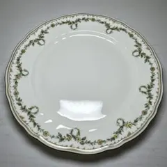 【美品】ナルミ ボーンチャイナ プレート 20cm 金彩 花柄 皿 日本製のサムネイル