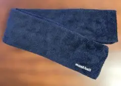 モンベル　mont-bell　クリマエア　マフラー　ネイビー