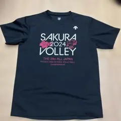 SAKURA 2024 VOLLEY Tシャツ 黒