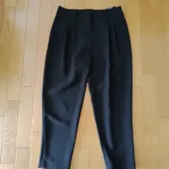 極美品　TO BE CHIC　 ウォッシャブル　ストレッチパンツ　ブラック　４６ 極美品 TO BE CHIC ウォッシャブル ストレッチパンツ ブラック 46