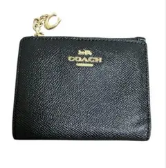 新品・未使用】COACH コーチ 二つ折り財布 ブラック C2862 - メルカリ