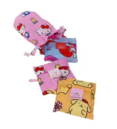 正規品】 BAGGU × サンリオ パフィーランチバッグ ハローキティ ピンク