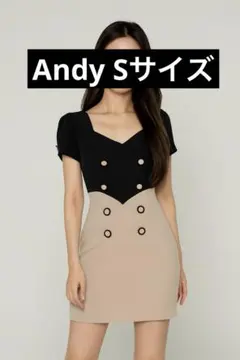 Andy ミニドレス Sサイズ 黒