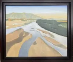 山羽斌士【阿蘇の里】肉筆油彩画 山羽斌士【阿蘇の里】肉筆油彩画 - メルカリ