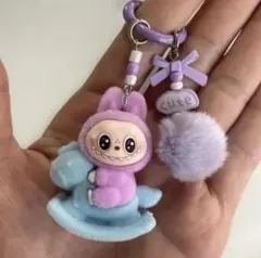 ラブブ らぶぶ Labubu キーホルダー 大人気　ストラップ
