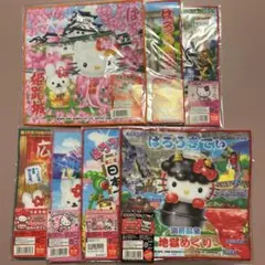 未使用 レア ハローキティ みつばちハッチ コラボ プチタオル 2010