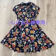 POLO RALPH LAUREN 花柄フレアワンピース