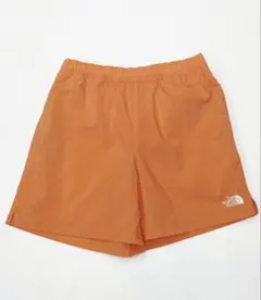 オレンジ ショートパンツ バックポケット付き