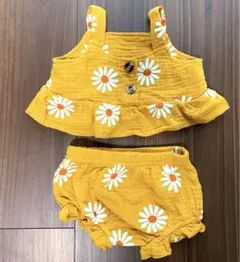 シーイン　Shein ベビー　6か月まで　約70センチ　夏セットアップ　花柄