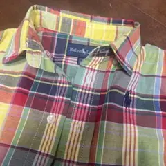 Ralph Lauren チェック柄シャツ 12M