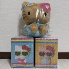 サンリオキャラクターズ SOFVIMATES 日焼け キティ ぬいぐるみセット