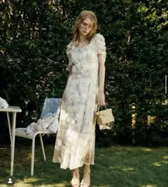 Rirandture×LAURA ASHLEY楊柳プリントチュニックワンピース - メルカリ