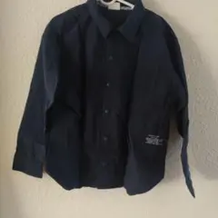 BREEZE 長袖シャツ 130 ネイビー