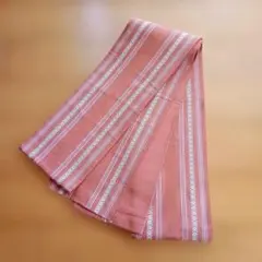 博多半幅帯(ピンク・献上柄)