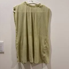 ロペピクニック★プリーツノースリーブシャツ