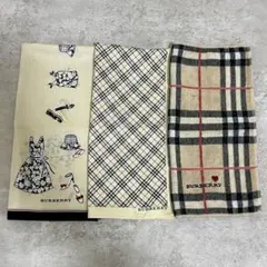 BURBERRY ハンカチ 3枚セット
