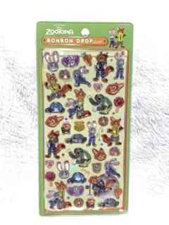 【正規品】ズートピアボンボンドロップシール