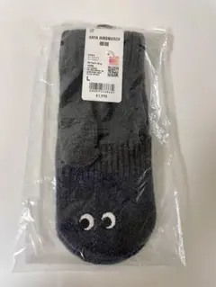 【新品】ANYA HINDMARCH★ヒートテックニットミトン★ダークグレーL