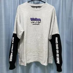 VISION STREET WEAR プリントtシャツ ロンT