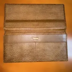 pierre cardin ブラウンレザー長財布のサムネイル