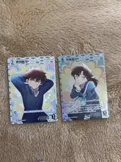 名探偵コナンカード　疾風の煌めき　黒羽快斗　中森青子