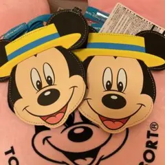 ディズニー ミッキーチケットホルダー 2個 新品