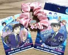 名探偵コナン 毛利蘭 ユニバ USJ 缶バッジ チャーム