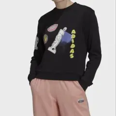 adidas ショート丈トレーナー
