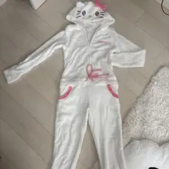 Hello Kitty フード付きルームウェア Mサイズ