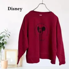 zC1255【F】Disney トレーナー ミッキーマウス スウェット ゆったりのサムネイル
