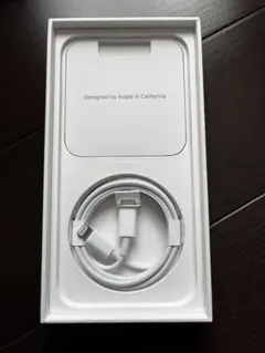 新品　純正　箱付　Apple Lightningケーブル　usb タイプc