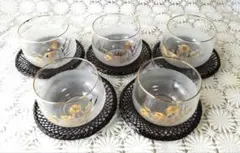 冷茶グラス 茶托 5客セット