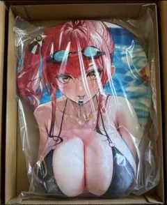 新品袋未開封 アズールレーン 等身大おっぱいマウスパッド ザラ 水辺の出逢いのサムネイル
