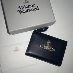 Vivienne Westwood ヴィヴィアン 三つ折り財布 黒 V013 - メルカリ