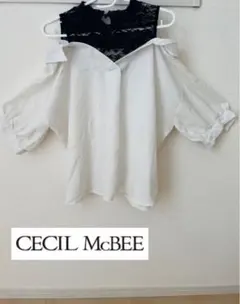 【CECIL Mc Bee】オフショルトップス　Mサイズ
