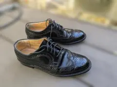 リーガル　Sommerset Club　ロングウィング　合皮？　靴　26.5㎝